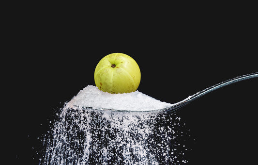 gooseberry on a spoonful of sugar