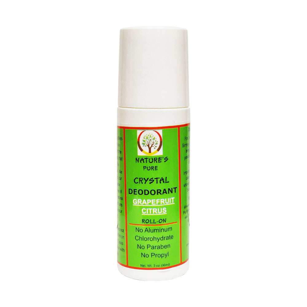 Nature's Pure Crystal Deodorant Roll-on