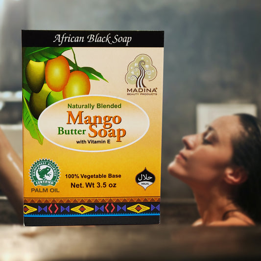 Madina Mango Butter Soap with Vitamin E