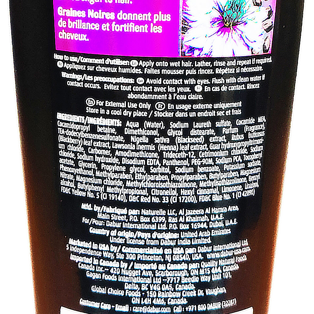 Black Seed Complete Hair Care Shampoo