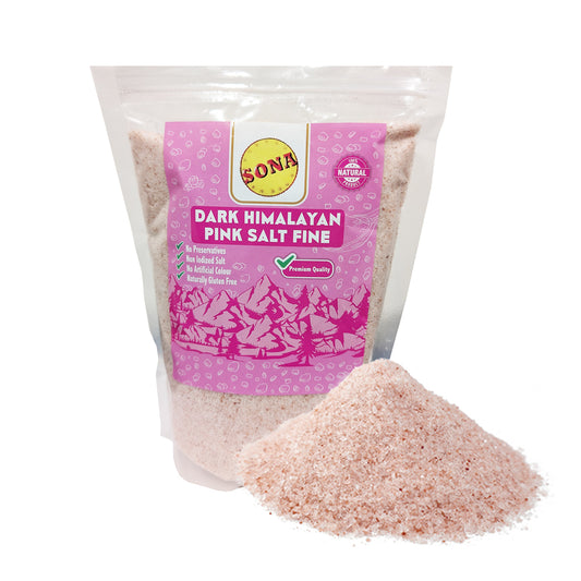Sona Dark Himalayan Pink Salt Fine
