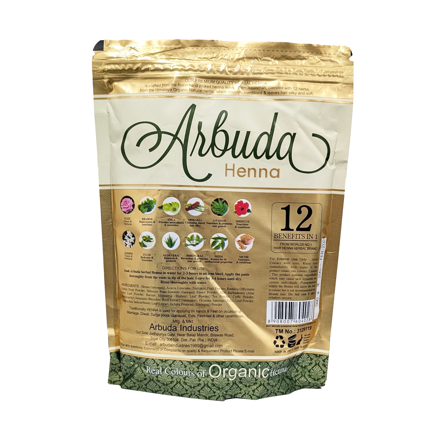 Arbuda Organic Henna