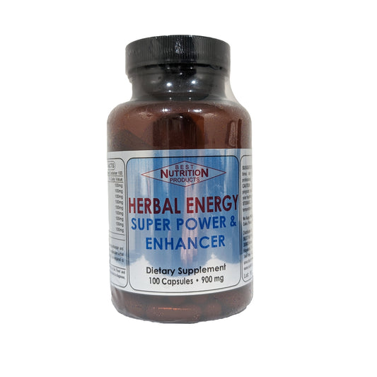 Best Nutrition Herbal Energy Super Power & Enhancer Capsules