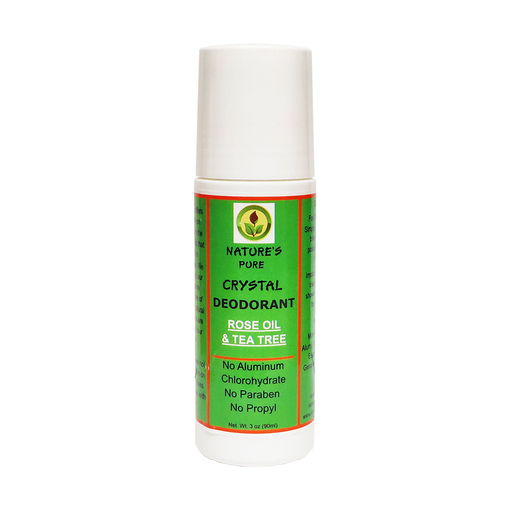 Nature's Pure Crystal Deodorant Roll-on