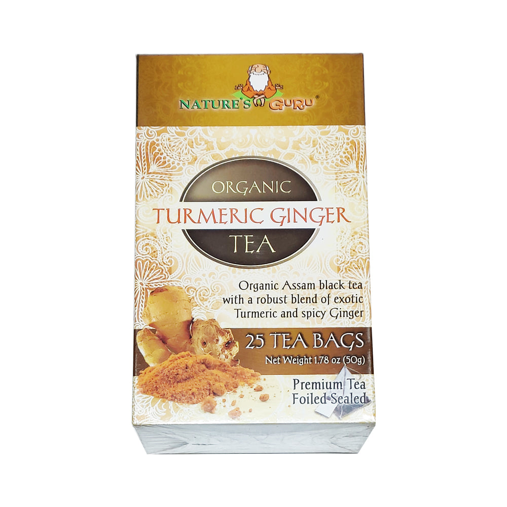 Organic Turmeric Ginger Tea